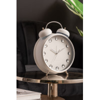 Budík Karlsson KA6019WH Glam Diamonds XL, 31cm